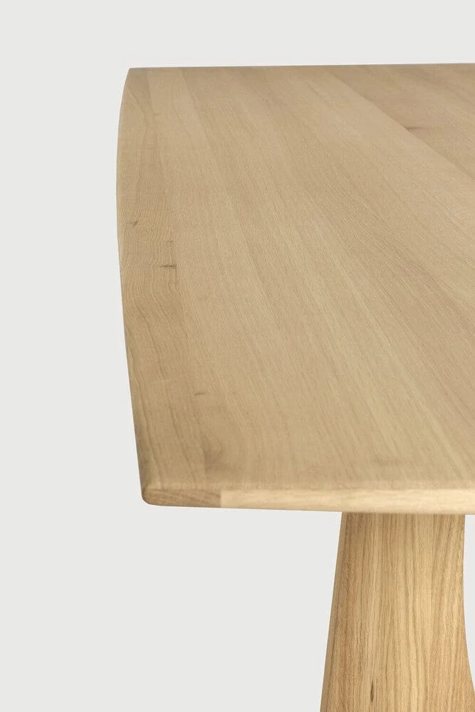Ethnicraft Table à manger - Geometric chêne