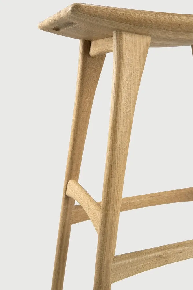 Ethnicraft Tabouret de Bar Osso (80 cm)