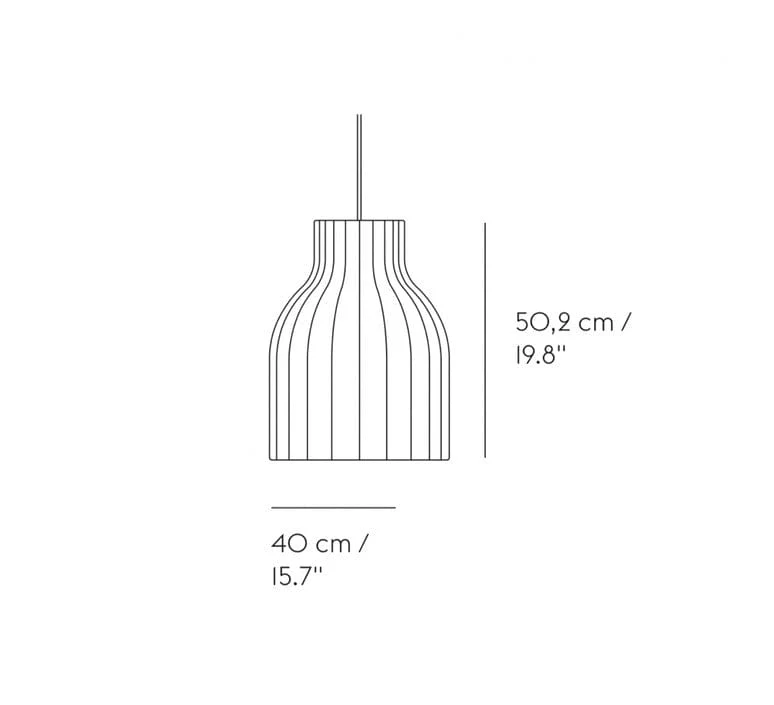 Suspension Muuto - Strand Open ⌀ 40 cm
