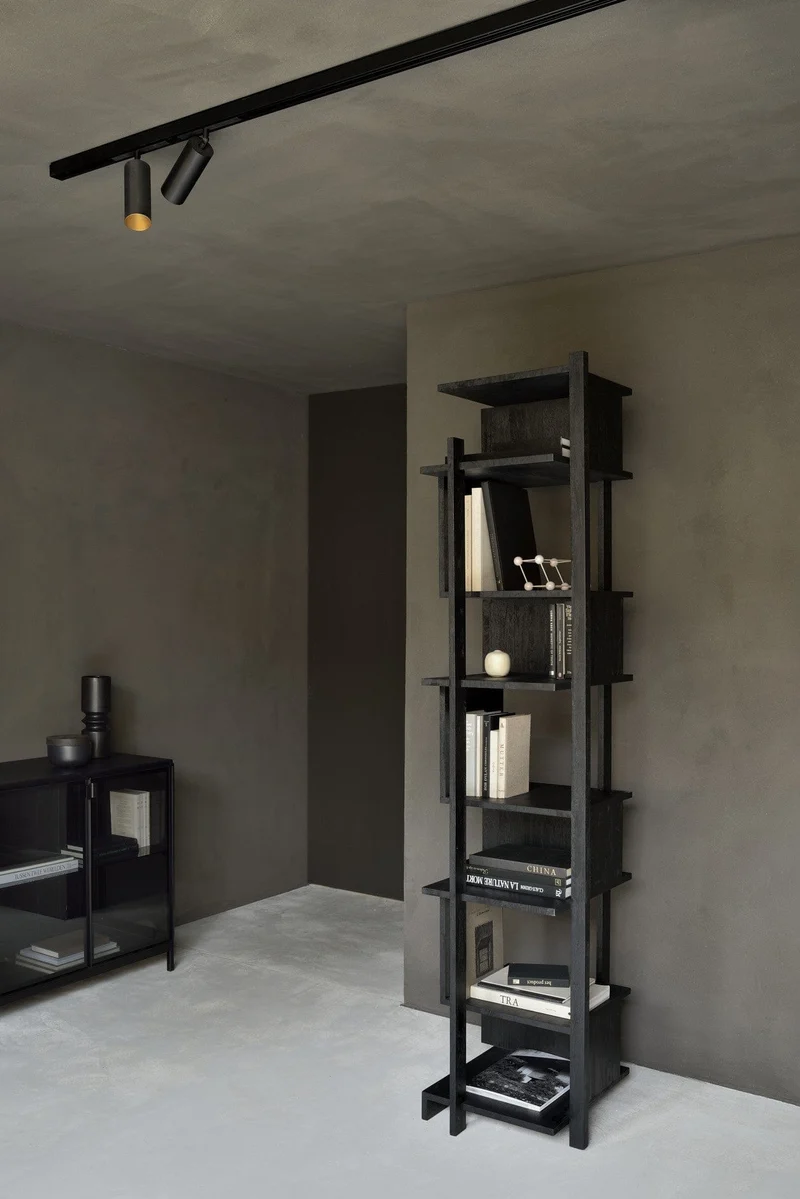Ethnicraft Colonne Abstract – Teck noir