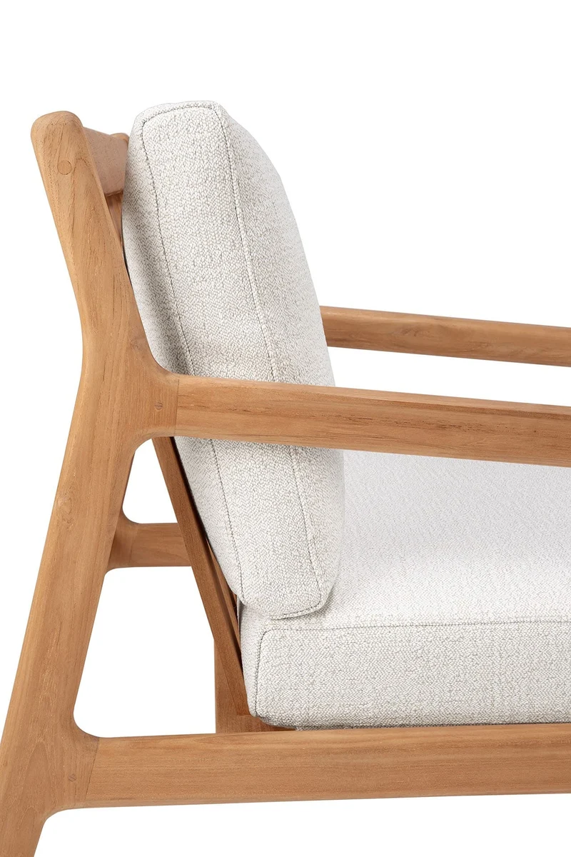 Fauteuil Lounge Jack en Teck Ethnicraft (avec coussins)