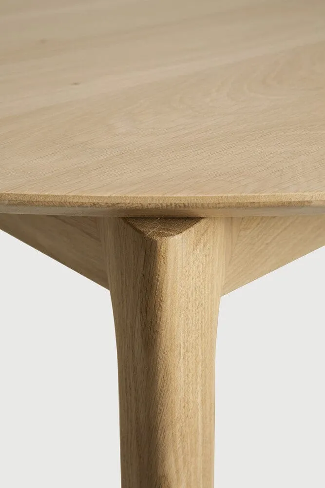 Table ronde extensible Ethnicraft - Bok chêne