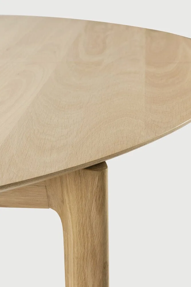 Table ronde extensible Ethnicraft - Bok chêne